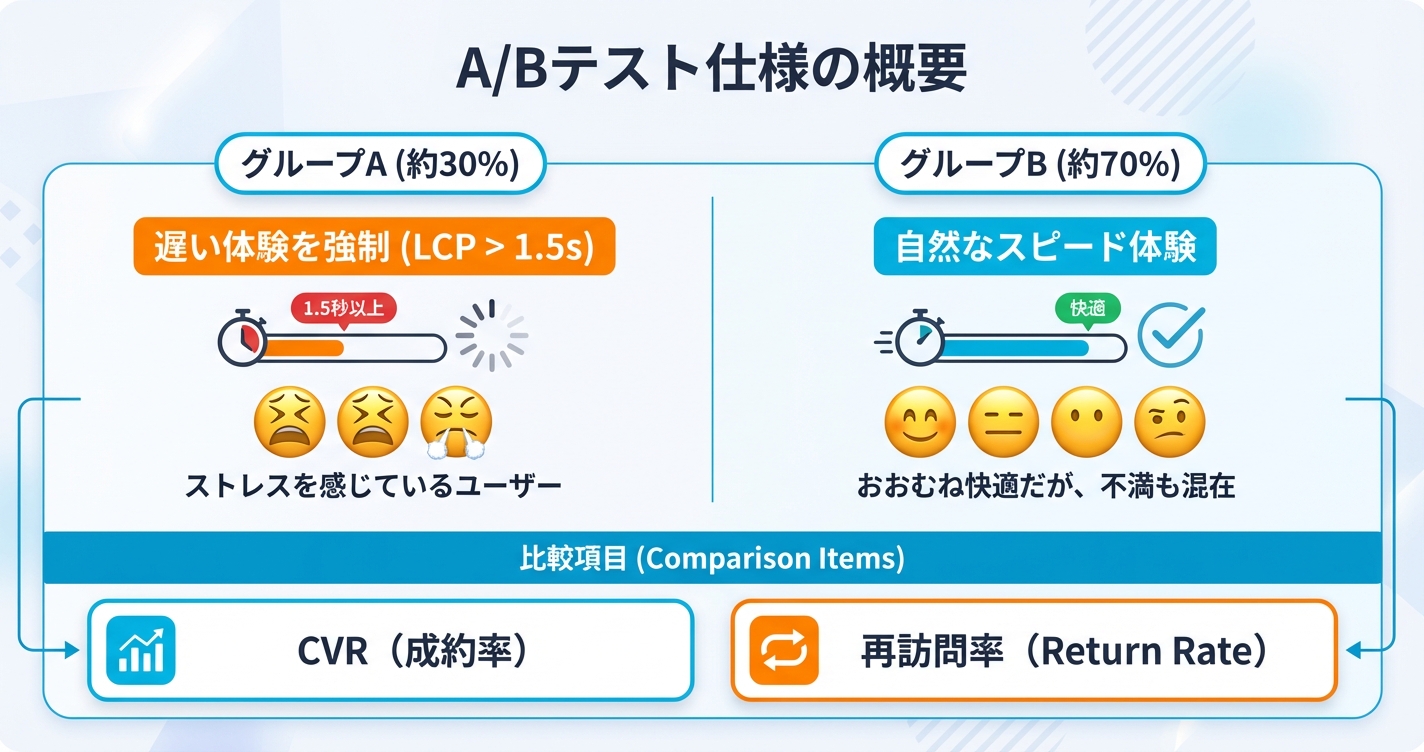 A/Bテストの仕様