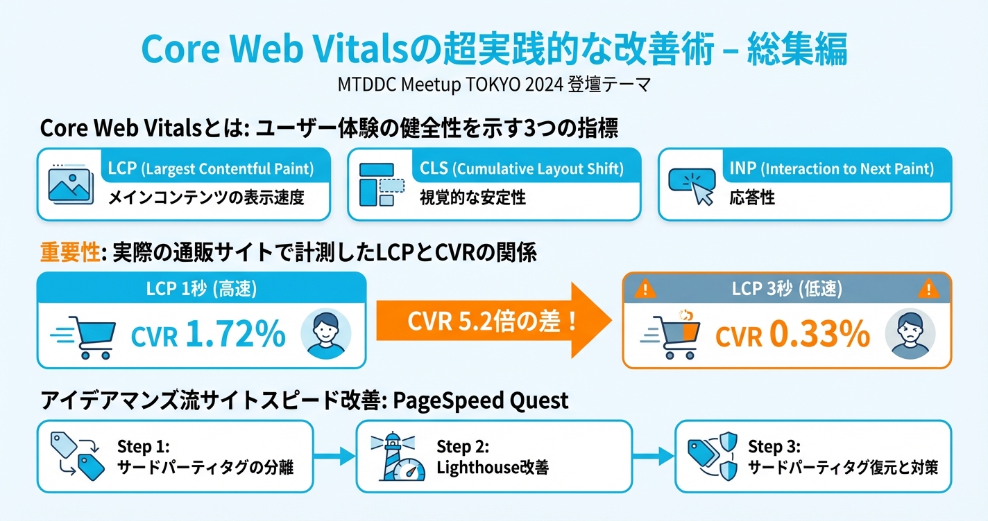 Core Web Vitalsの超実践的な改善術 - 総集編