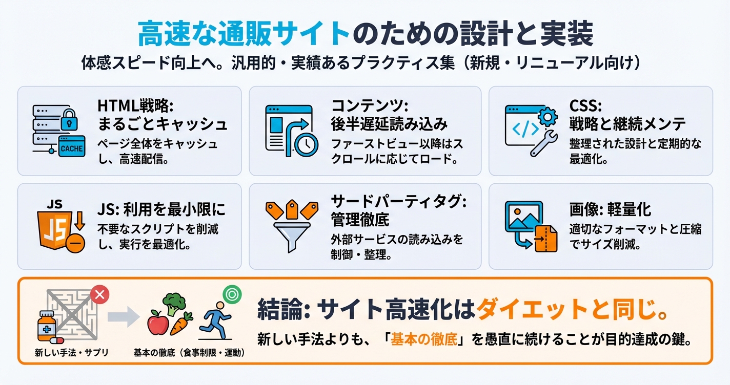 高速な通販サイトのための設計と実装